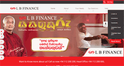 Desktop Screenshot of lbfinance.com