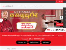 Tablet Screenshot of lbfinance.com